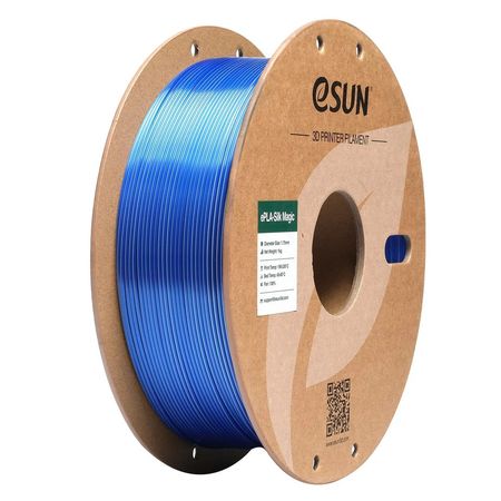 eSUN PLA-Silk Magic Filament 1.75mm 1000g Blue-Silver Niebiesko-Srebrny